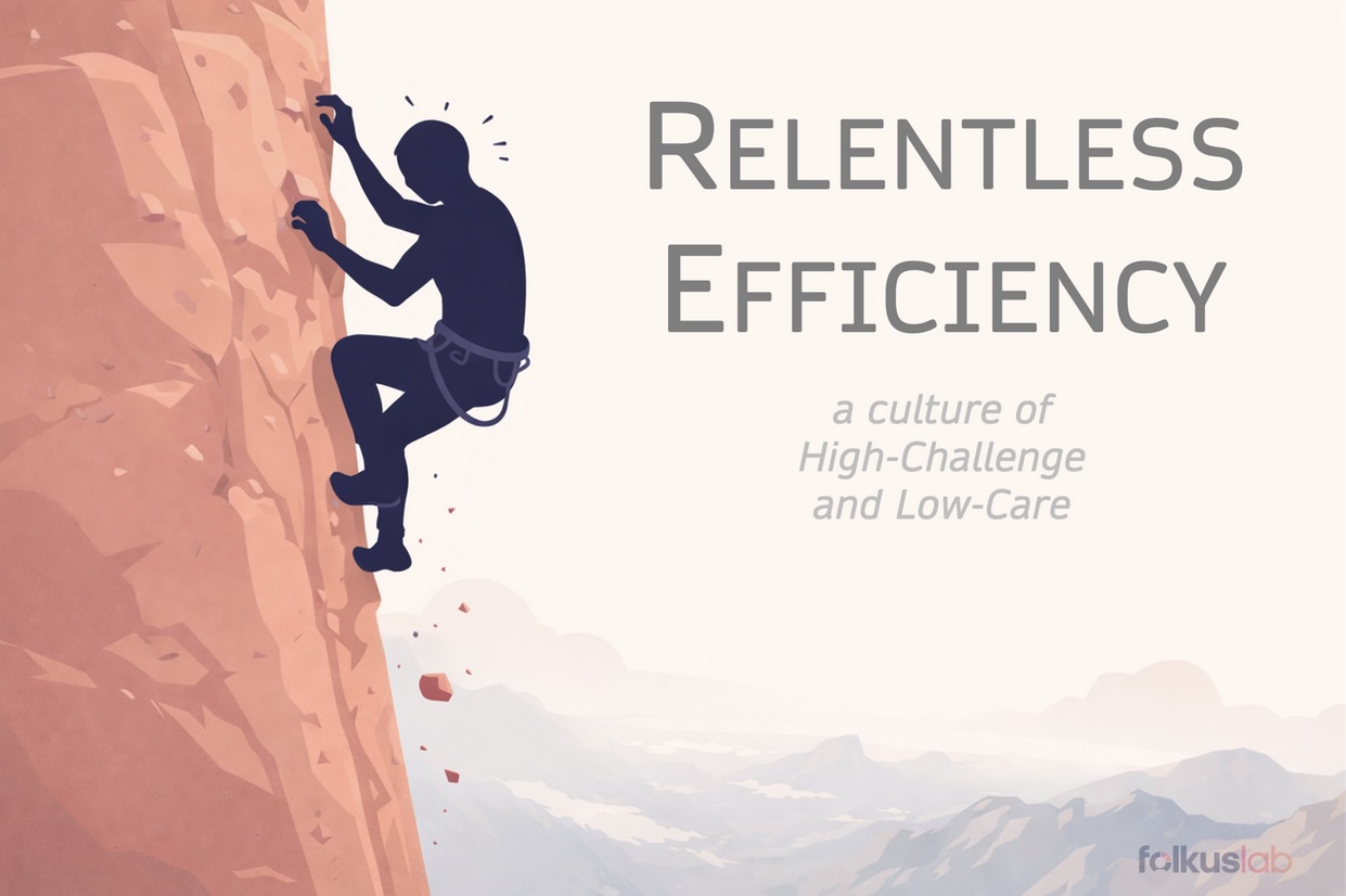The Culture of Relentless Efficiency